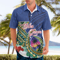 Guam Chamorro Hawaiian Shirt Tribal Latte Stone and Seal Artwork Polynesian Patterns LT03 - Polynesian Pride