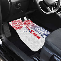 Samoa 685 Art Traditional Tattoo Pattern Car Mats Gradient Color LT03 - Polynesian Pride