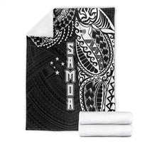 Samoa 685 Art Traditional Tattoo Pattern Blanket Black Color LT03 - Polynesian Pride