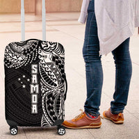 Samoa 685 Art Traditional Tattoo Pattern Luggage Cover Black Color LT03 Black - Polynesian Pride
