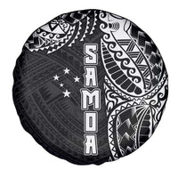 Samoa 685 Art Traditional Tattoo Pattern Spare Tire Cover Black Color LT03 - Polynesian Pride