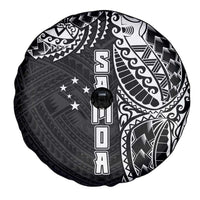 Samoa 685 Art Traditional Tattoo Pattern Spare Tire Cover Black Color LT03 - Polynesian Pride
