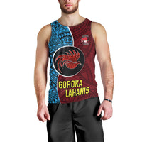 Custom Bintangor Goroka Lahanis Rugby Men Tank Top Papua New Guinea Polynesian Tattoo LT03 - Polynesian Pride