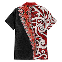 New Zealand Maori Stylized Koru Family Matching Long Sleeve Bodycon Dress and Hawaiian Shirt LT03