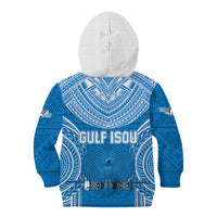 Gulf Isou Rugby Kid Hoodie Papua New Guinea Polynesian Tattoo LT03 - Polynesian Pride