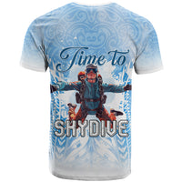 New Zealand Sky Diving T Shirt Lets Get High