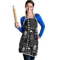 Papua New Guinea Heritage Motif Apron Black Version