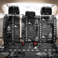 Papua New Guinea Heritage Motif Back Car Seat Cover Black Version