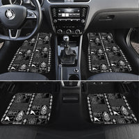 Papua New Guinea Heritage Motif Car Mats Black Version