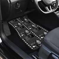 Papua New Guinea Heritage Motif Car Mats Black Version