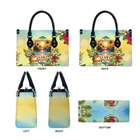 Aloha Hawaii Turtle Leather Bag Retro Style - Polynesian Pride