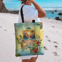 Aloha Hawaii Turtle Tote Bag Retro Style - Polynesian Pride