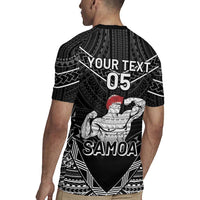 Custom Samoa Wrestling Rugby Jersey Samoan Wrestler Ulafala Style