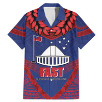 Personalised FAST Party Samoa Family Matching Mermaid Dress and Hawaiian Shirt Samoan Coat Of Arms Ulafala Style
