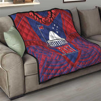 FAST Party Samoa Quilt Samoan Coat Of Arms Ulafala Style