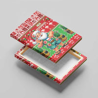 Mele Kalikimaka Hawaii Christmas Canvas Wall Art Funny Santa 67 Gen Alpha Slang - Polynesian Pride