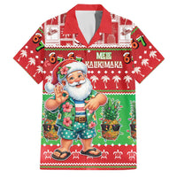 Mele Kalikimaka Hawaii Christmas Family Matching Mermaid Dress and Hawaiian Shirt Funny Santa 67 Gen Alpha Slang - Polynesian Pride