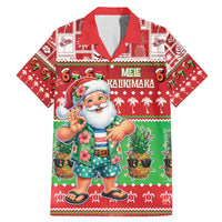 Mele Kalikimaka Hawaii Christmas Family Matching Mermaid Dress and Hawaiian Shirt Funny Santa 67 Gen Alpha Slang - Polynesian Pride