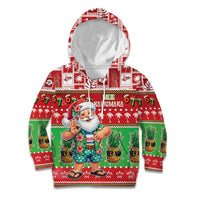 Mele Kalikimaka Hawaii Christmas Kid Hoodie Funny Santa 67 Gen Alpha Slang - Polynesian Pride