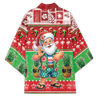 Mele Kalikimaka Hawaii Christmas Kimono Funny Santa 67 Gen Alpha Slang - Polynesian Pride