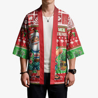 Mele Kalikimaka Hawaii Christmas Kimono Funny Santa 67 Gen Alpha Slang - Polynesian Pride
