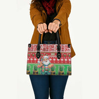 Mele Kalikimaka Hawaii Christmas Leather Bag Funny Santa 67 Gen Alpha Slang - Polynesian Pride