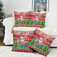 Mele Kalikimaka Hawaii Christmas Pillow Cover Funny Santa 67 Gen Alpha Slang - Polynesian Pride