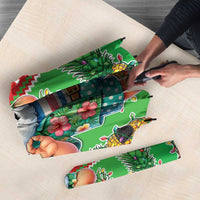 Mele Kalikimaka Hawaii Christmas Umbrella Funny Santa 67 Gen Alpha Slang - Polynesian Pride