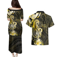 Sarcoma Awareness Couples Matching Puletasi and Hawaiian Shirt You Are Stronger Than Sarcoma