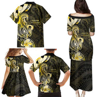Sarcoma Awareness Family Matching Puletasi and Hawaiian Shirt You Are Stronger Than Sarcoma