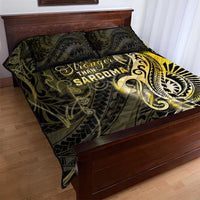 Sarcoma Awareness Quilt Bed Set You Are Stronger Than Sarcoma