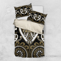 Aotearoa Waikato Tainui Bedding Set Maori Tribal Pattern