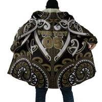 Custom Aotearoa Waikato Tainui Cloak Maori Tribal Pattern