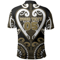 Custom Aotearoa Waikato Tainui Polo Shirt Maori Tribal Pattern LT05 - Polynesian Pride