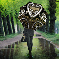 Aotearoa Waikato Tainui Umbrella Maori Tribal Pattern