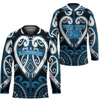 Custom Aotearoa Ngati Kahungunu Hockey Jersey Maori Tribal Pattern