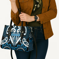 Aotearoa Ngati Kahungunu Leather Bag Maori Tribal Pattern