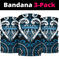 Aotearoa Ngati Kahungunu Neck Gaiter Maori Tribal Pattern