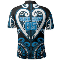 Custom Aotearoa Ngati Kahungunu Polo Shirt Maori Tribal Pattern LT05 - Polynesian Pride