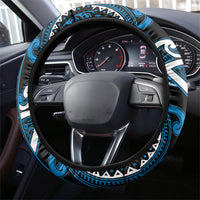 Aotearoa Ngati Kahungunu Steering Wheel Cover Maori Tribal Pattern