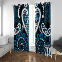 Aotearoa Ngati Kahungunu Window Curtain Maori Tribal Pattern