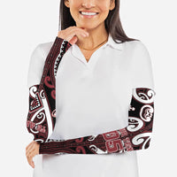Custom Aotearoa Te Arawa Arm Sleeves Maori Tribal Pattern