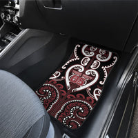 Custom Aotearoa Te Arawa Car Mats Maori Tribal Pattern
