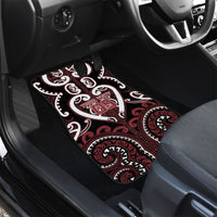 Custom Aotearoa Te Arawa Car Mats Maori Tribal Pattern