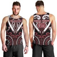 Custom Aotearoa Te Arawa Men Tank Top Maori Tribal Pattern