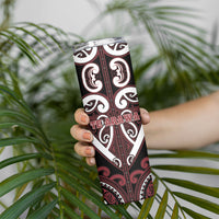 Custom Aotearoa Te Arawa Skinny Tumbler Maori Tribal Pattern