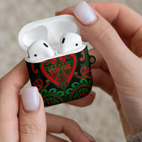 Aotearoa Ngai Tuhoe AirPods Case Maori Tribal Pattern