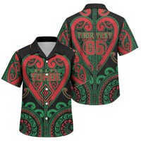 Custom Aotearoa Ngai Tuhoe Family Matching Summer Maxi Dress and Hawaiian Shirt Maori Tribal Pattern