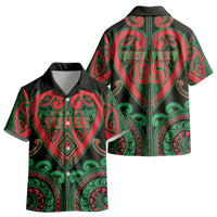 Custom Aotearoa Ngai Tuhoe Kid Hawaiian Shirt Maori Tribal Pattern LT05 - Polynesian Pride