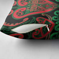 Aotearoa Ngai Tuhoe Pillow Cover Maori Tribal Pattern